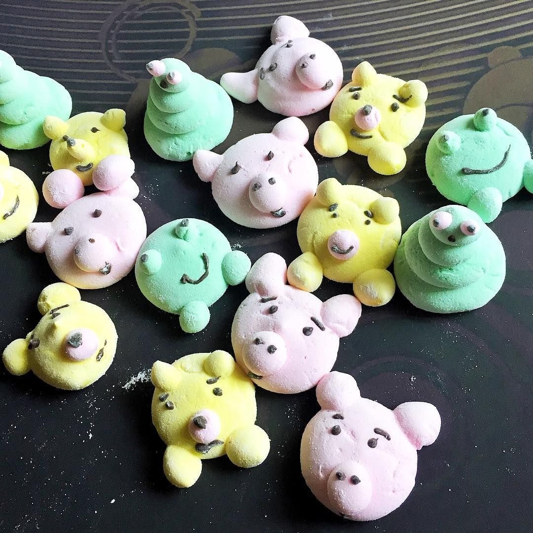 Мордашки из маршмеллоу мастер класс