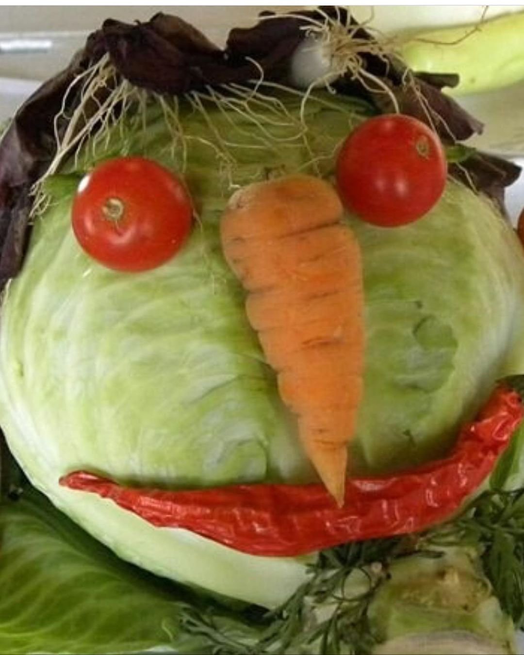Блюда из овощей на конкурс
