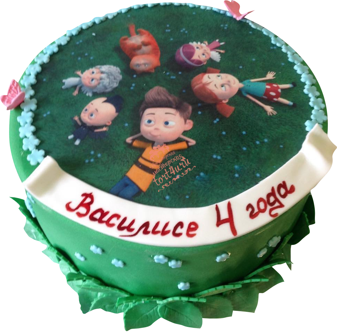 Торт с ангелом