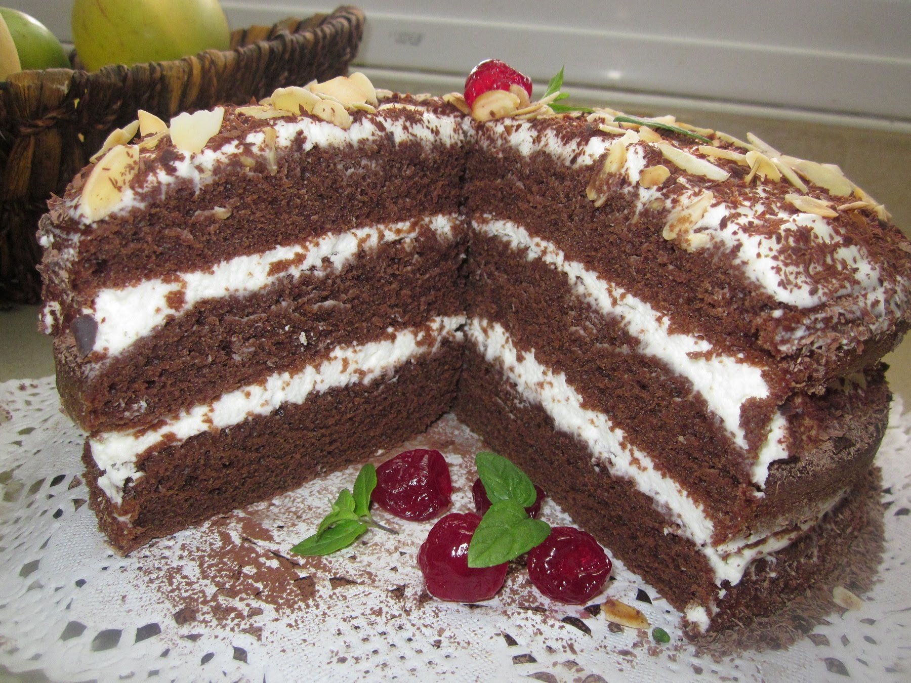Легкие и доступные торты. Домашние торты. Вкусные тортики. Шоколадный торт. Торт простой.