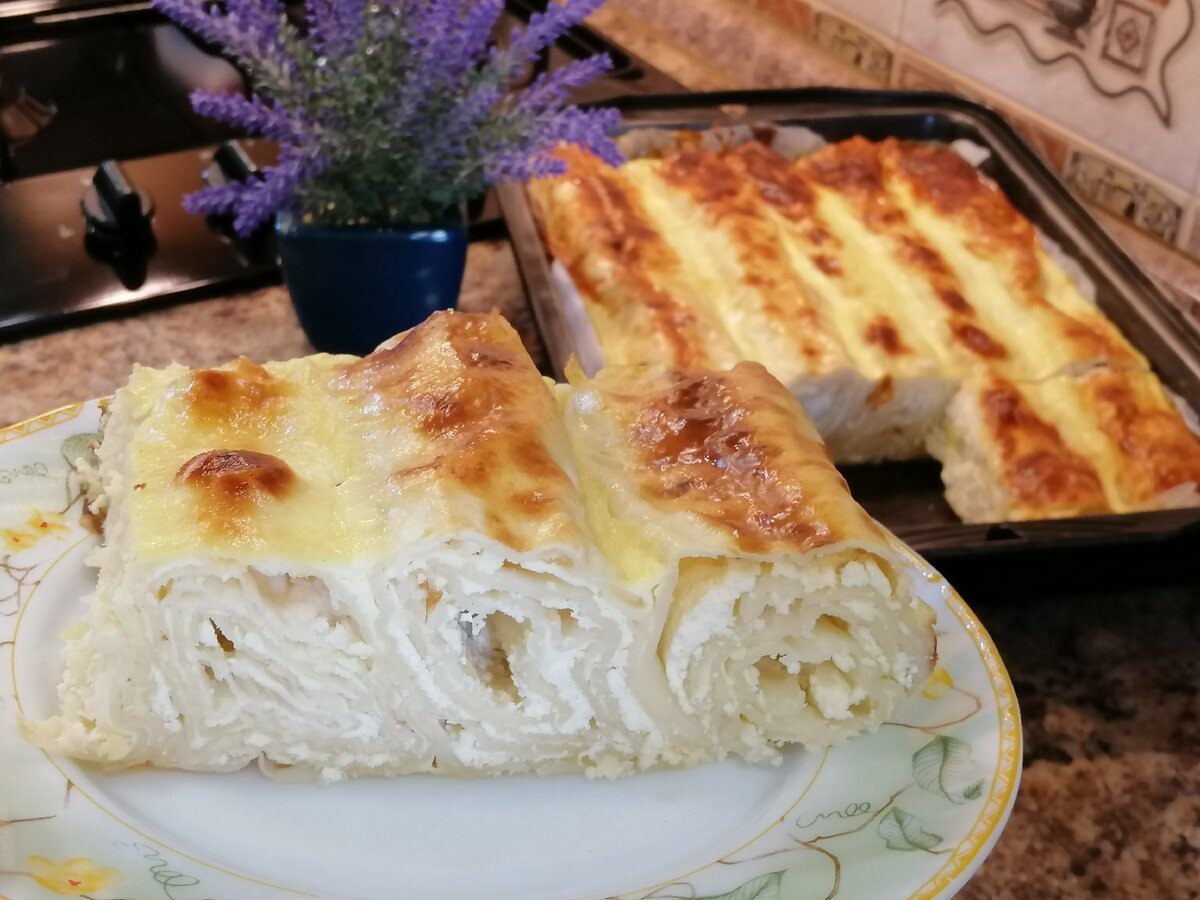 Рыбный торт из лаваша