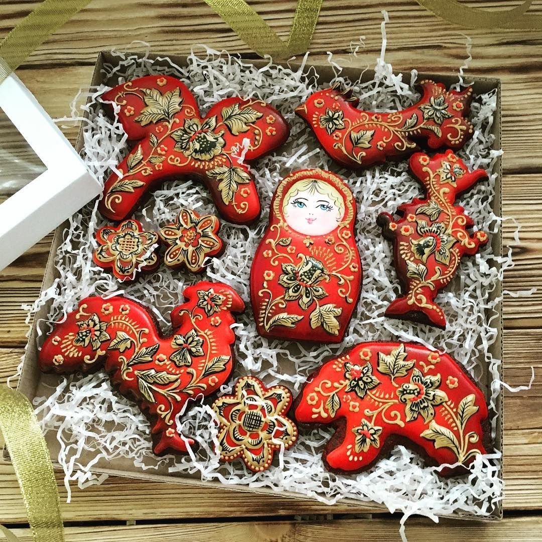 Хохлома орнамент в круге