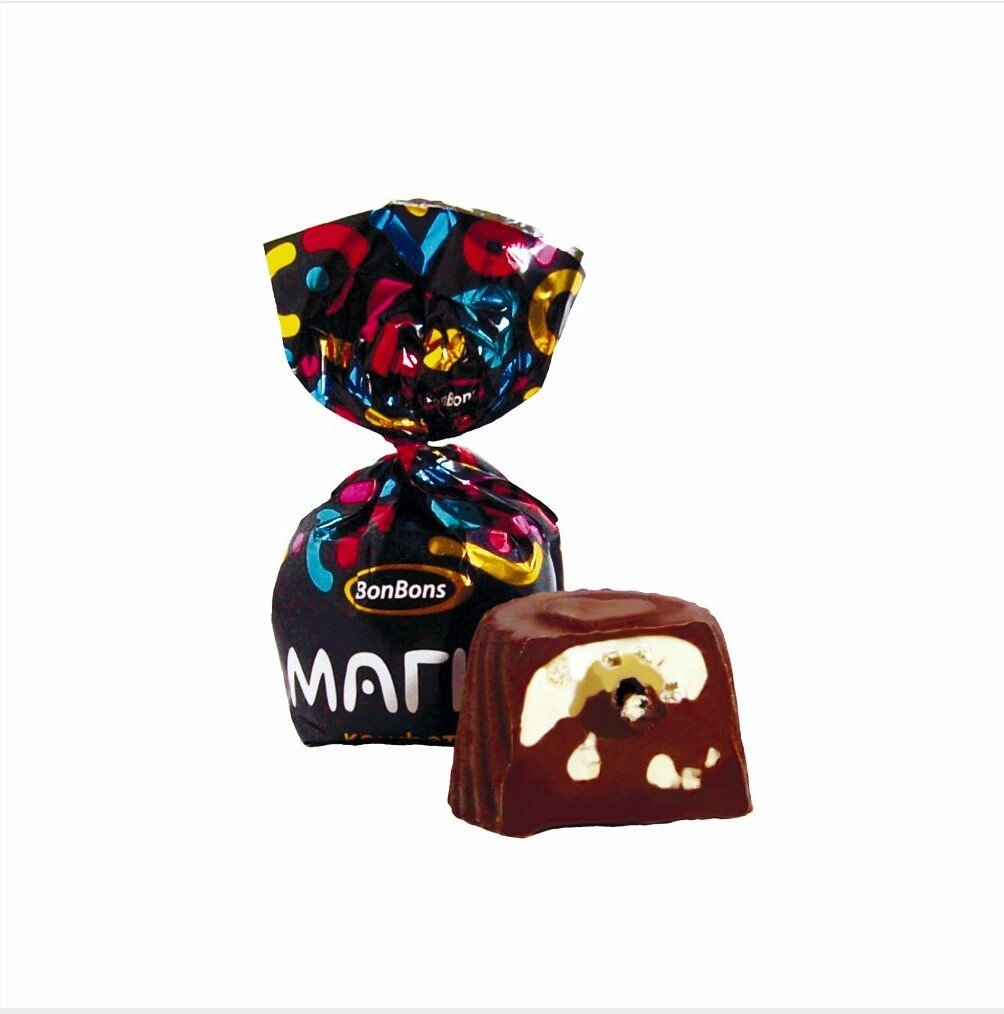 Конфеты Bonbons "магия" со вкусом клюквы, 1000 г