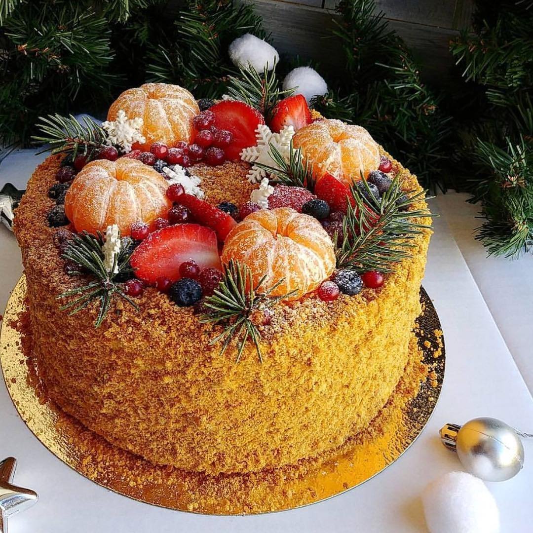 Торт Королевский медовик
