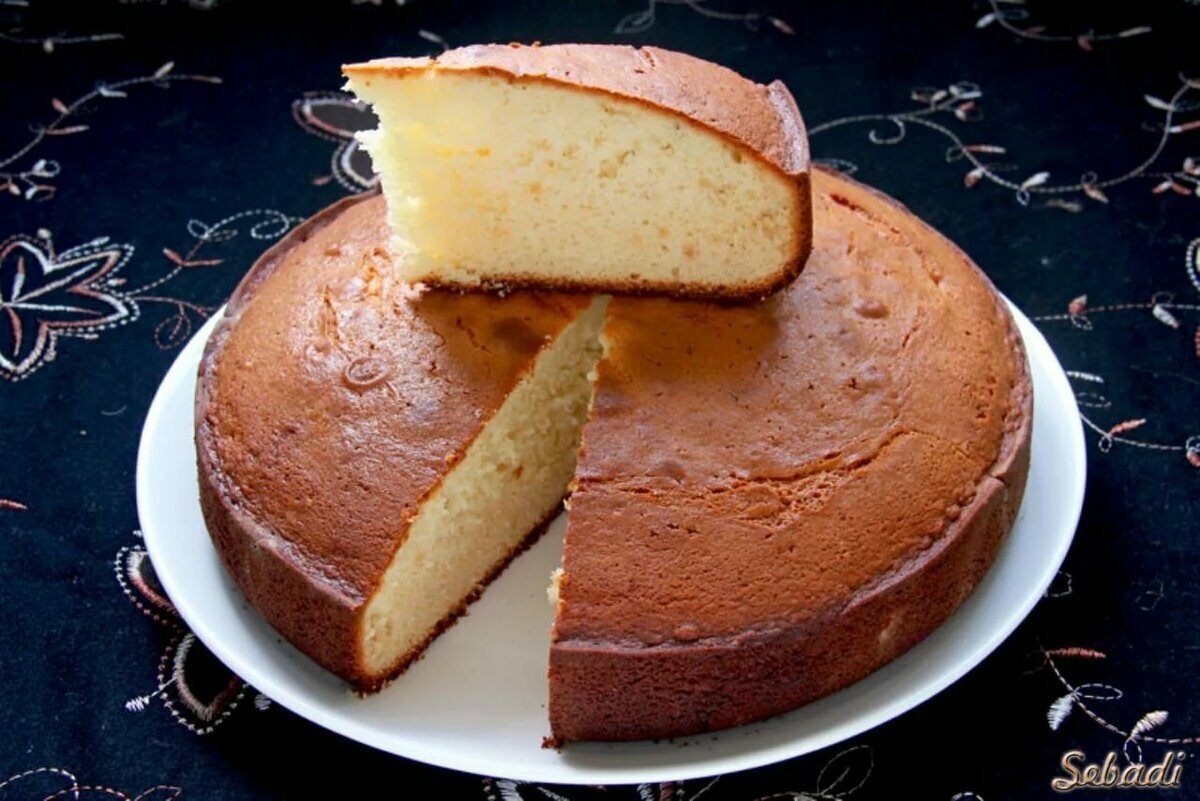 Торт манник классический