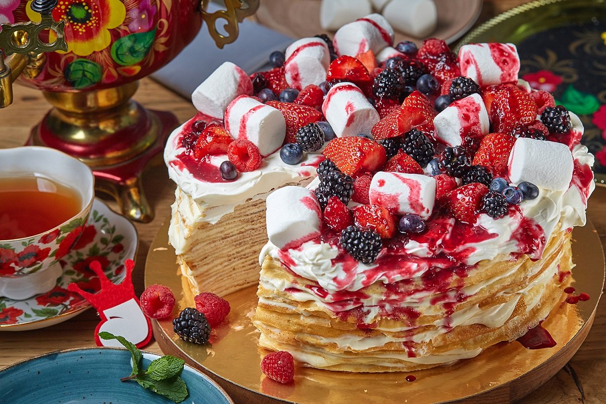 Red Velvet Pancakes