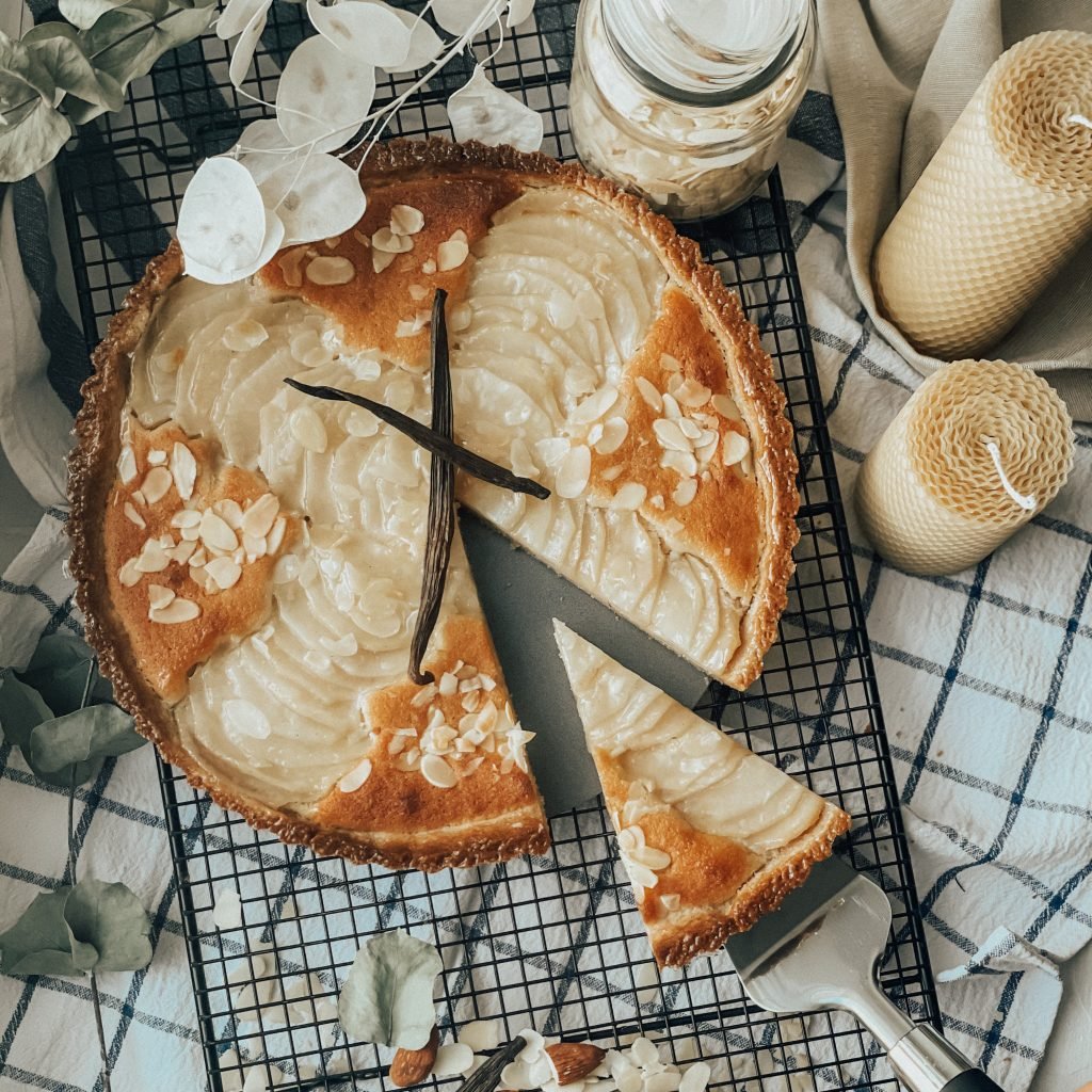 Итальянский пирог грушей