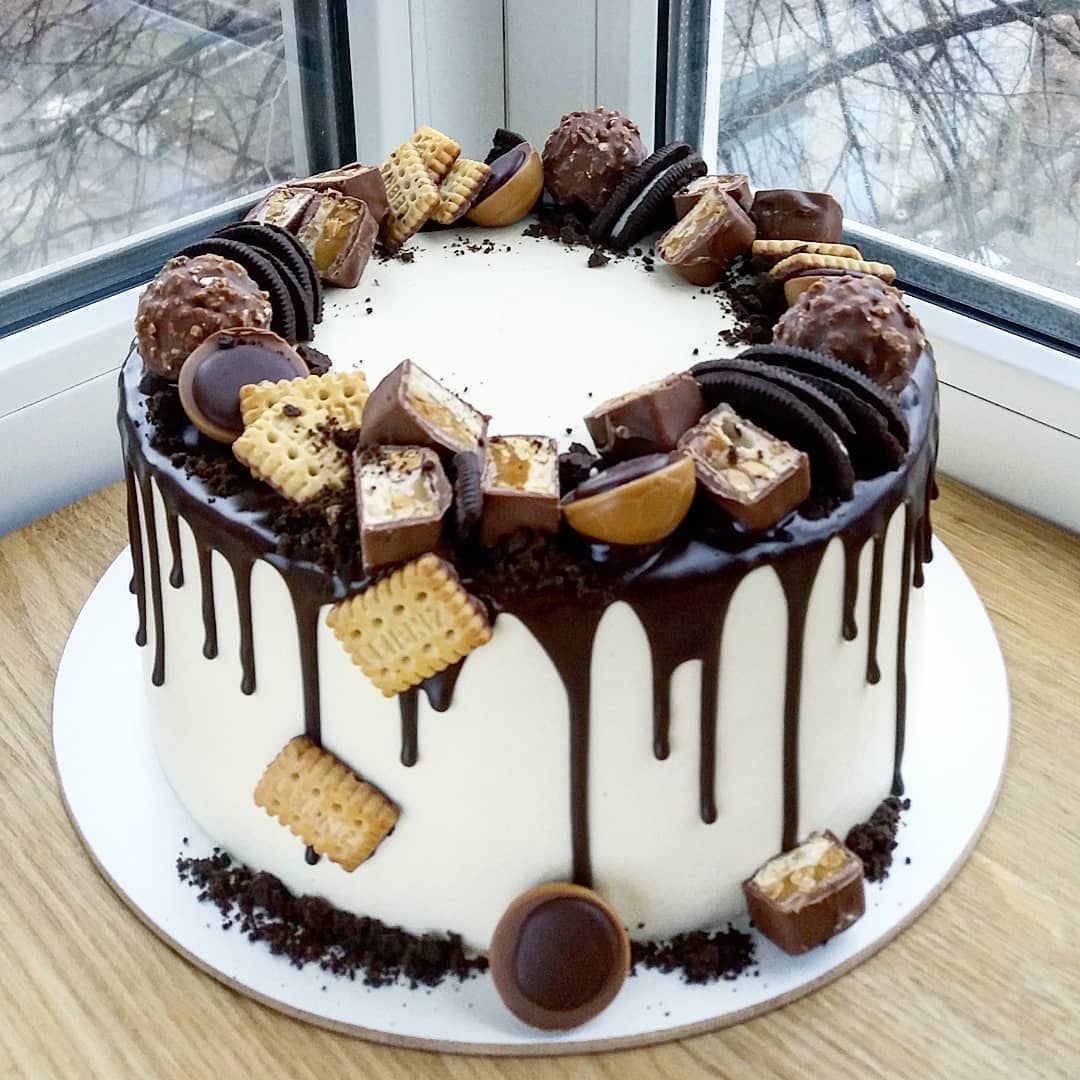 Торт "чёрный лес" (Black Forest Cake)