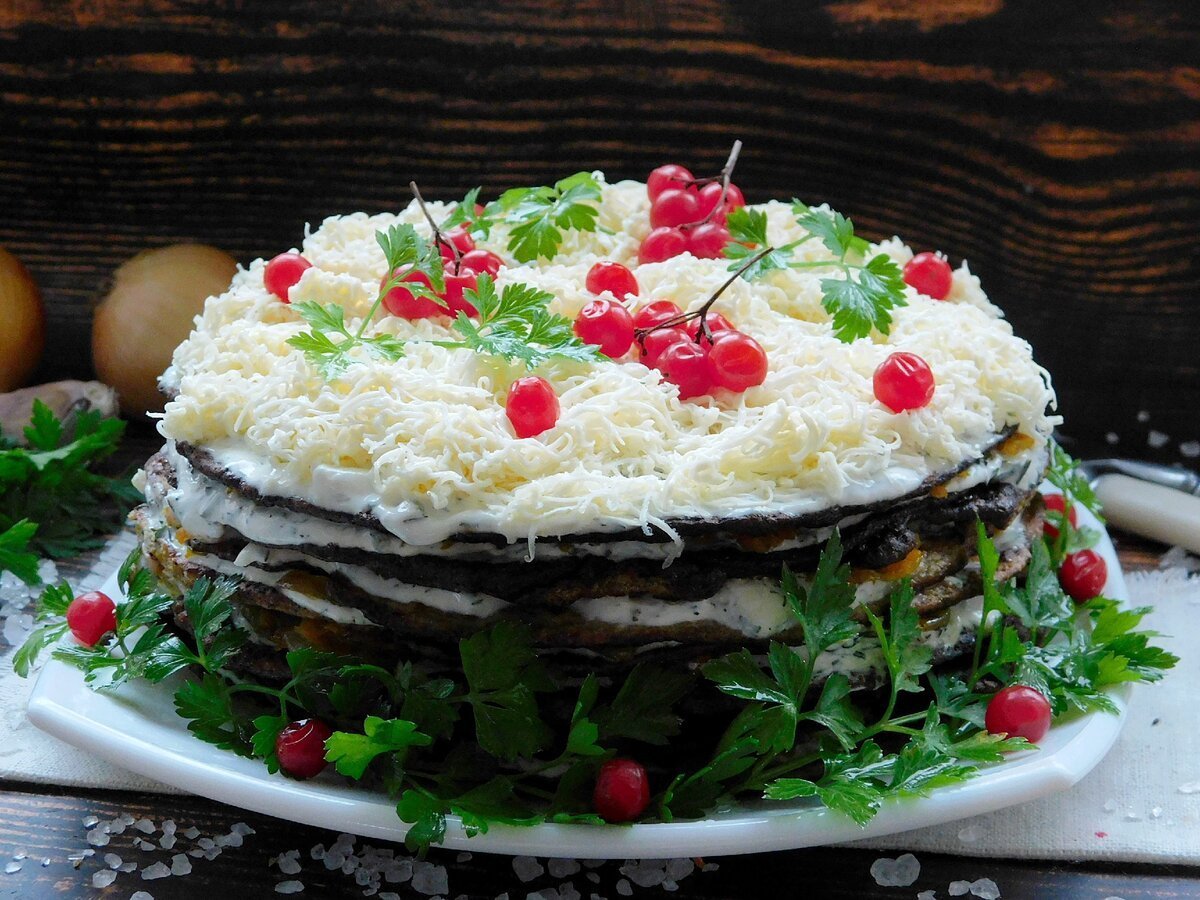Юлия Высоцкая печеночный торт
