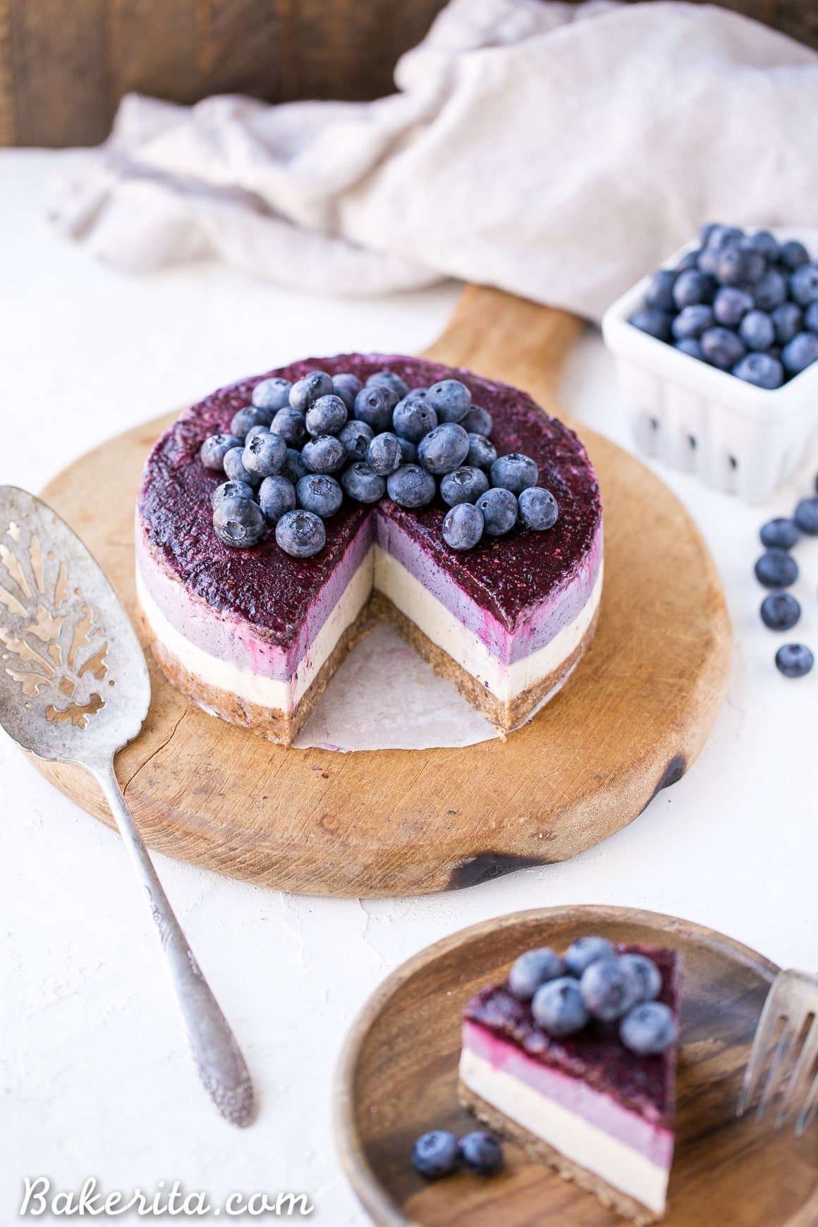 Blueberry чизкейк