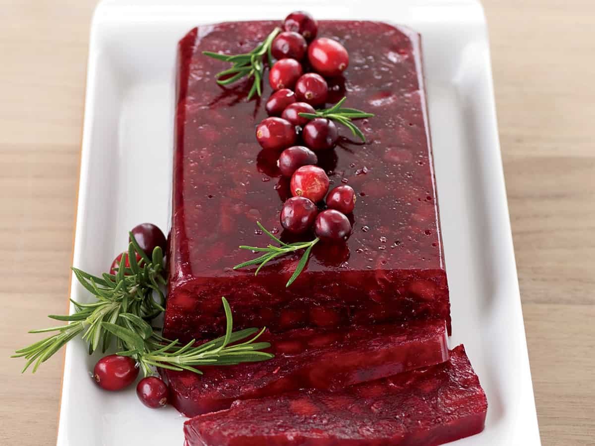 Шарлотка чизкейк с клюквой