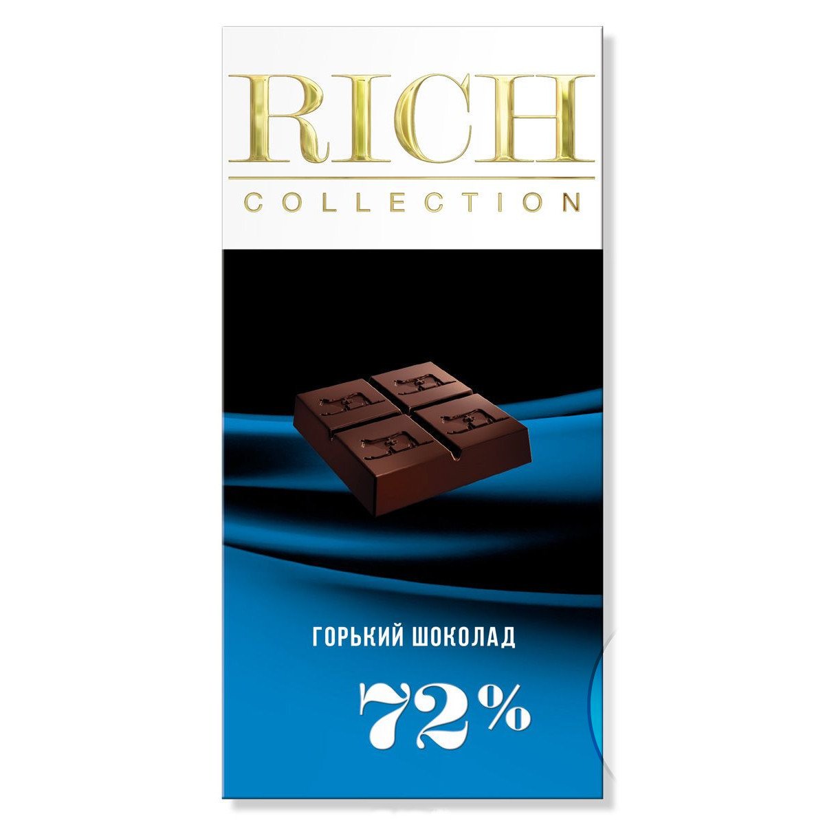 Шоколад Rich collection Горький, 72%