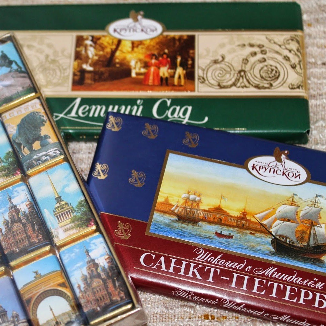 Кондитерская фабрика в Санкт-Петербурге имени Крупская