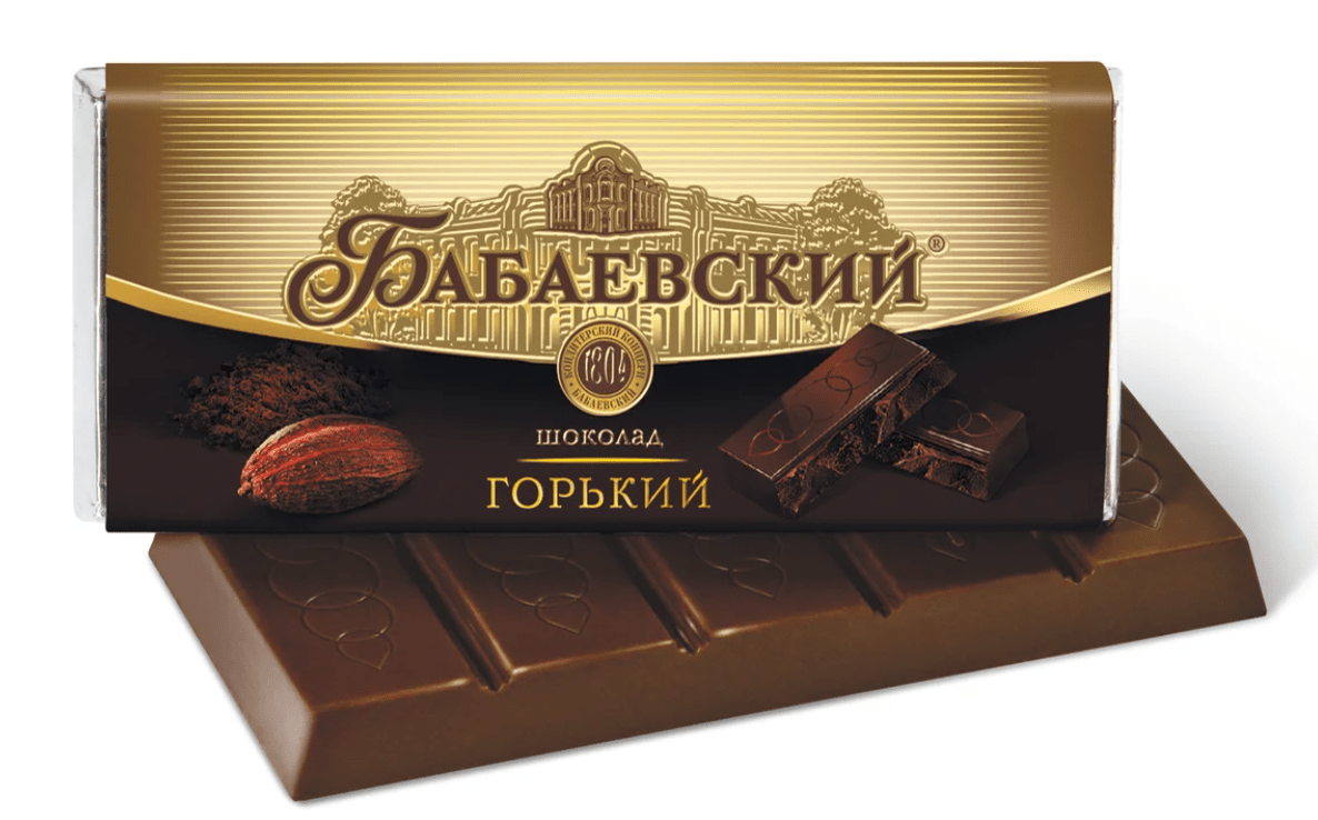Шоколад Бабаевский Горький 60г