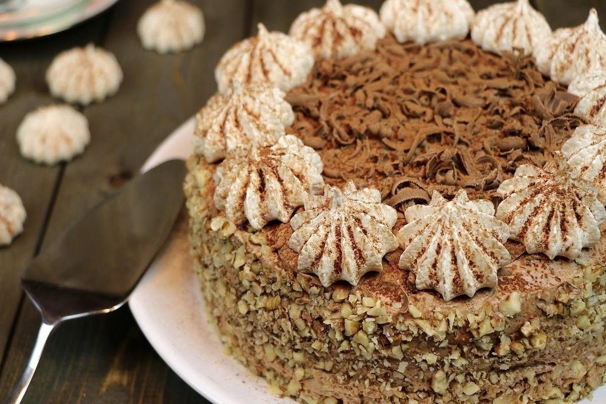 Брауни с грецкими орехами
