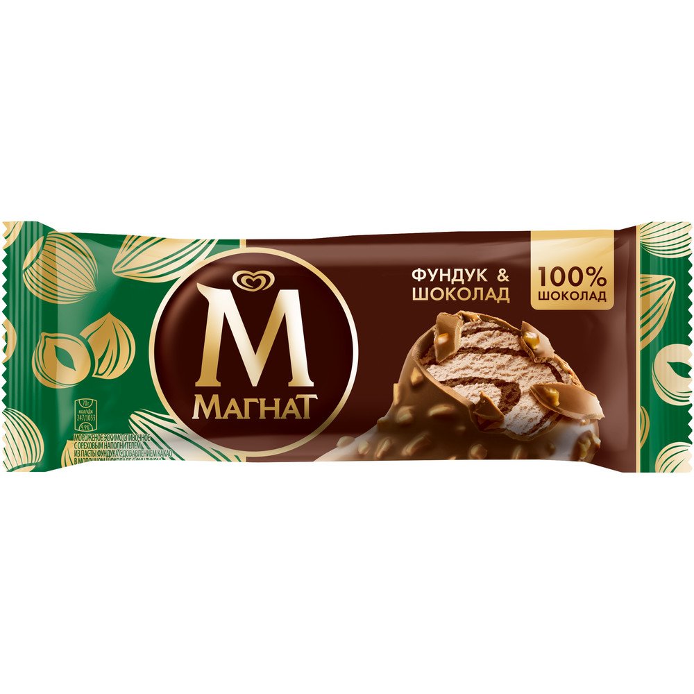 Мороженое Магнат фундук и шоколад