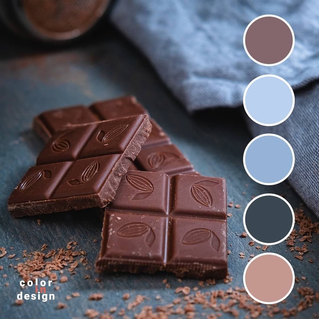 Сочетание шоколада. Синий шоколад. Цвет шоколад. Шоколадная палитра. Шоколадный цвет палитра.