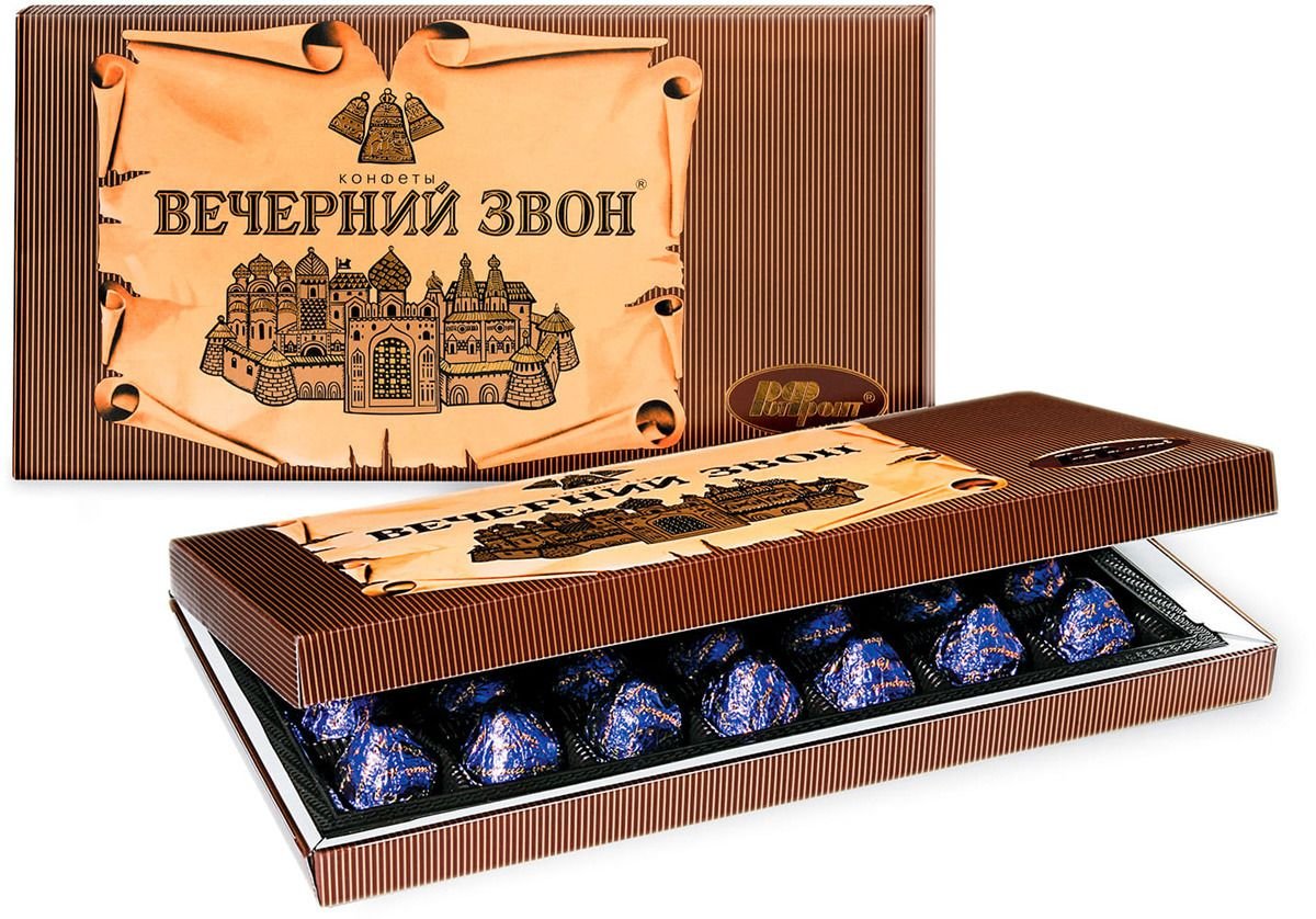 Конфеты Вечерний звон красный октябрь