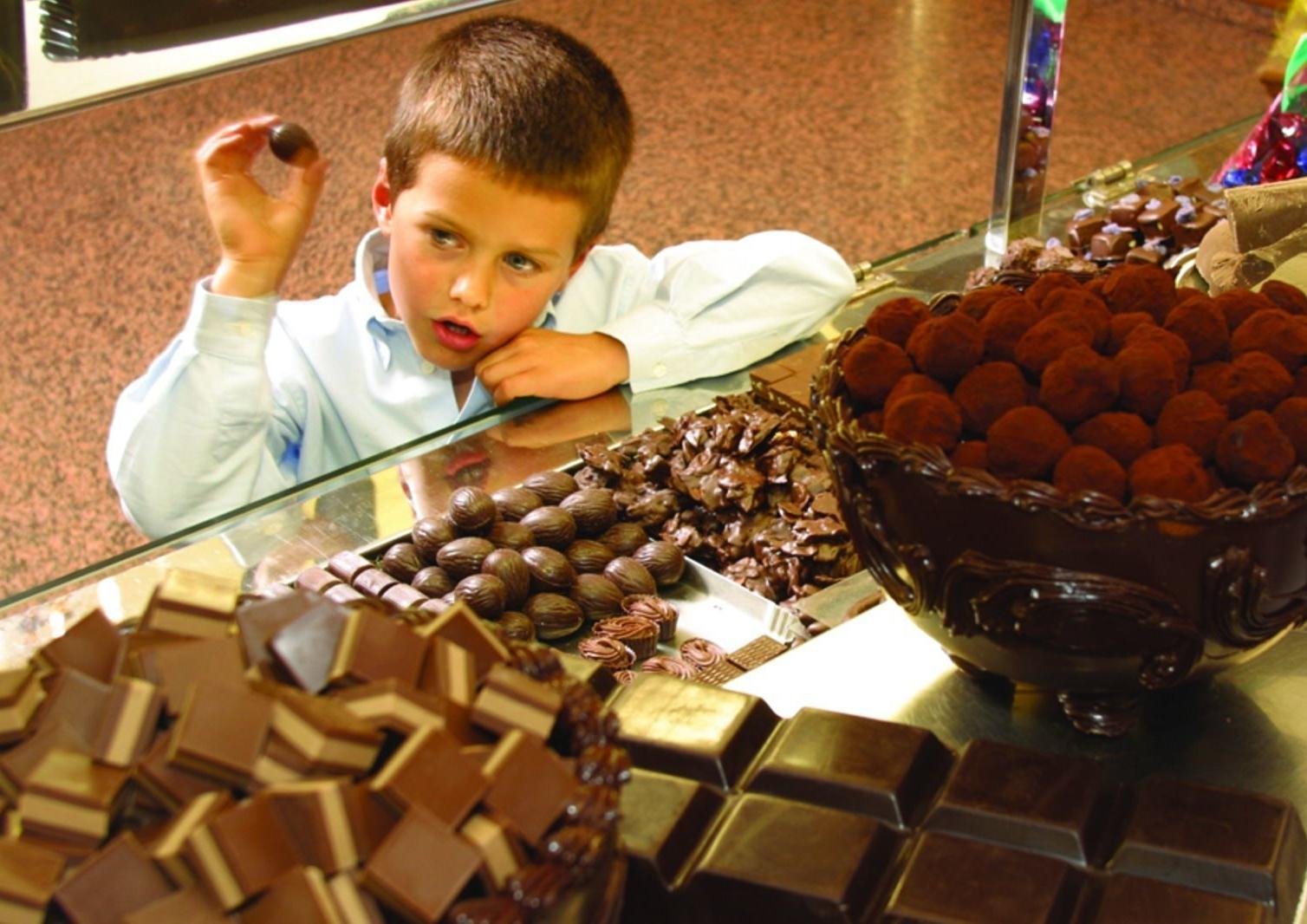 Шоколадки кушаем