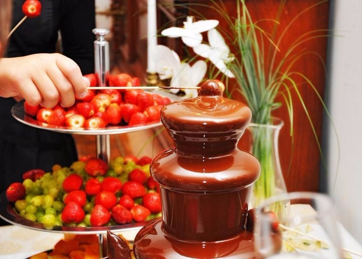 TV-056 мини шоколадный фонтан Mini Chocolate Fontaine
