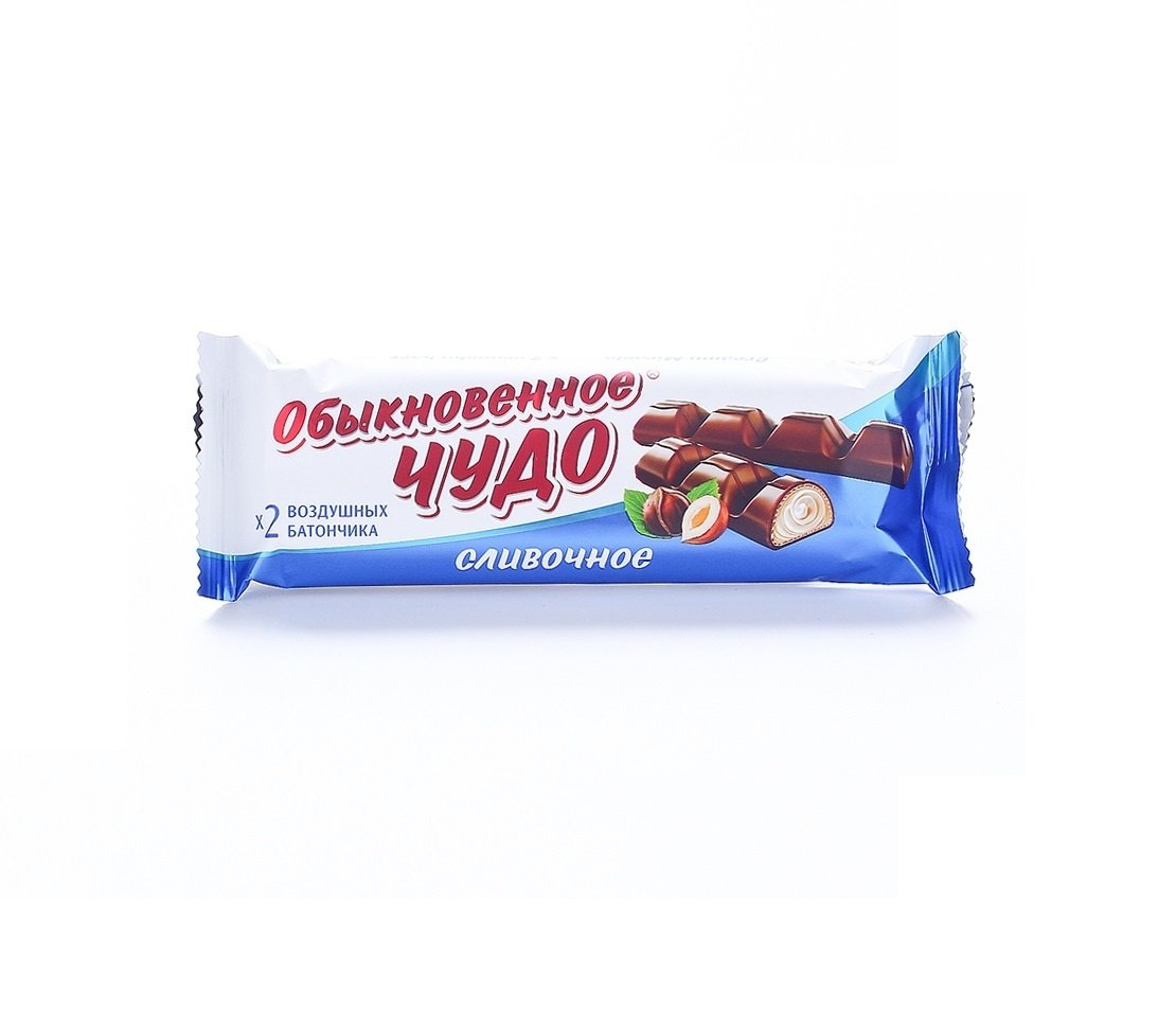 Батончик Обыкновенное чудо сливочное, 55 г