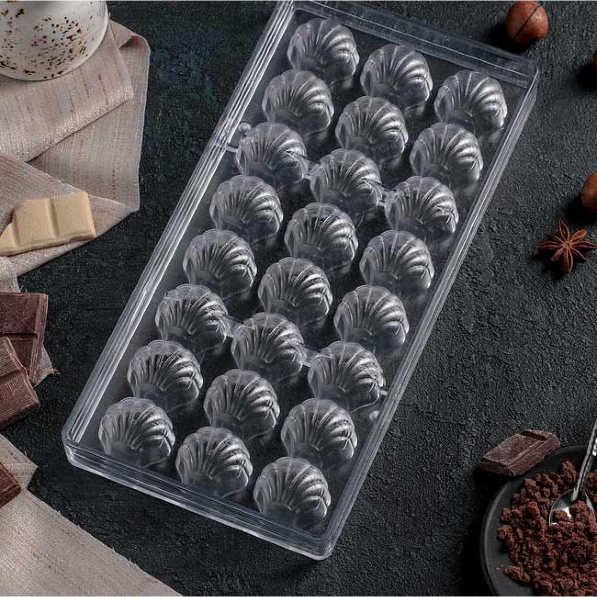Силиконовые формы для отливки шоколадных фигурок