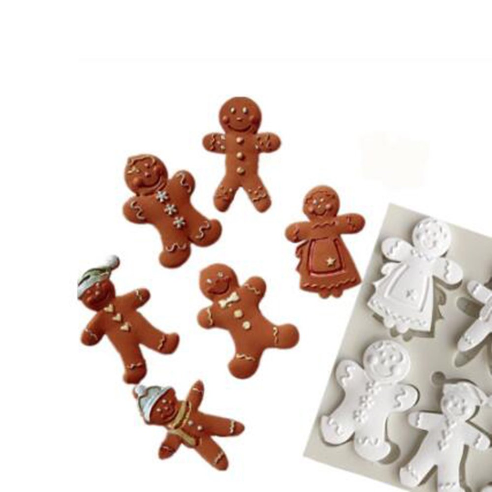 Силиконовая форма Gingerbread man
