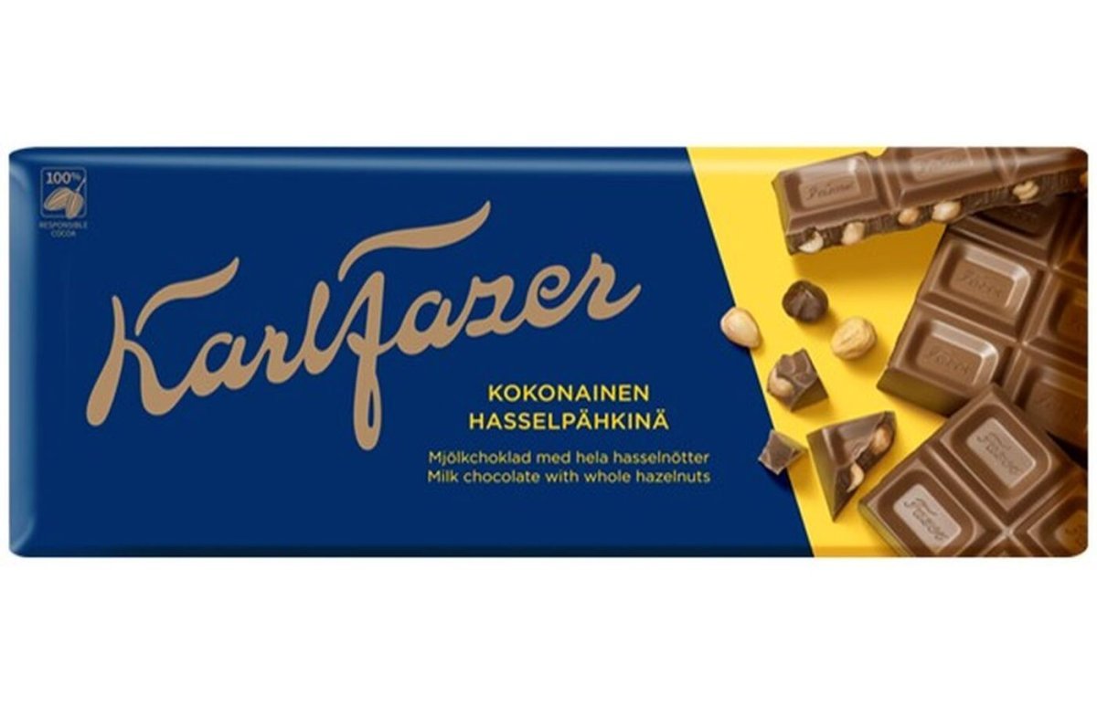 Батончик fazer с кокосовой начинкой, 38 г