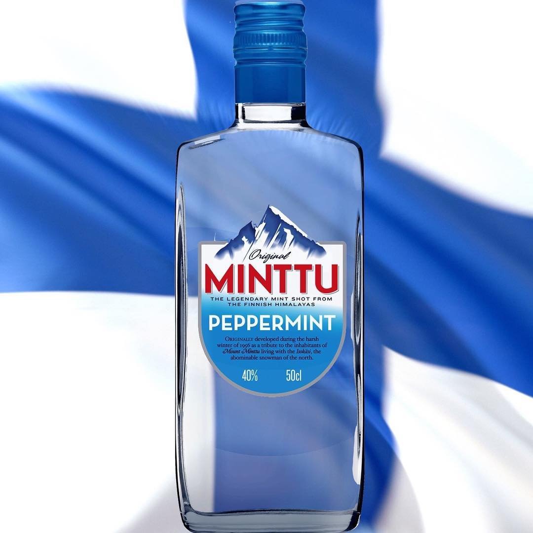 Алкоголь минту Minttu финский