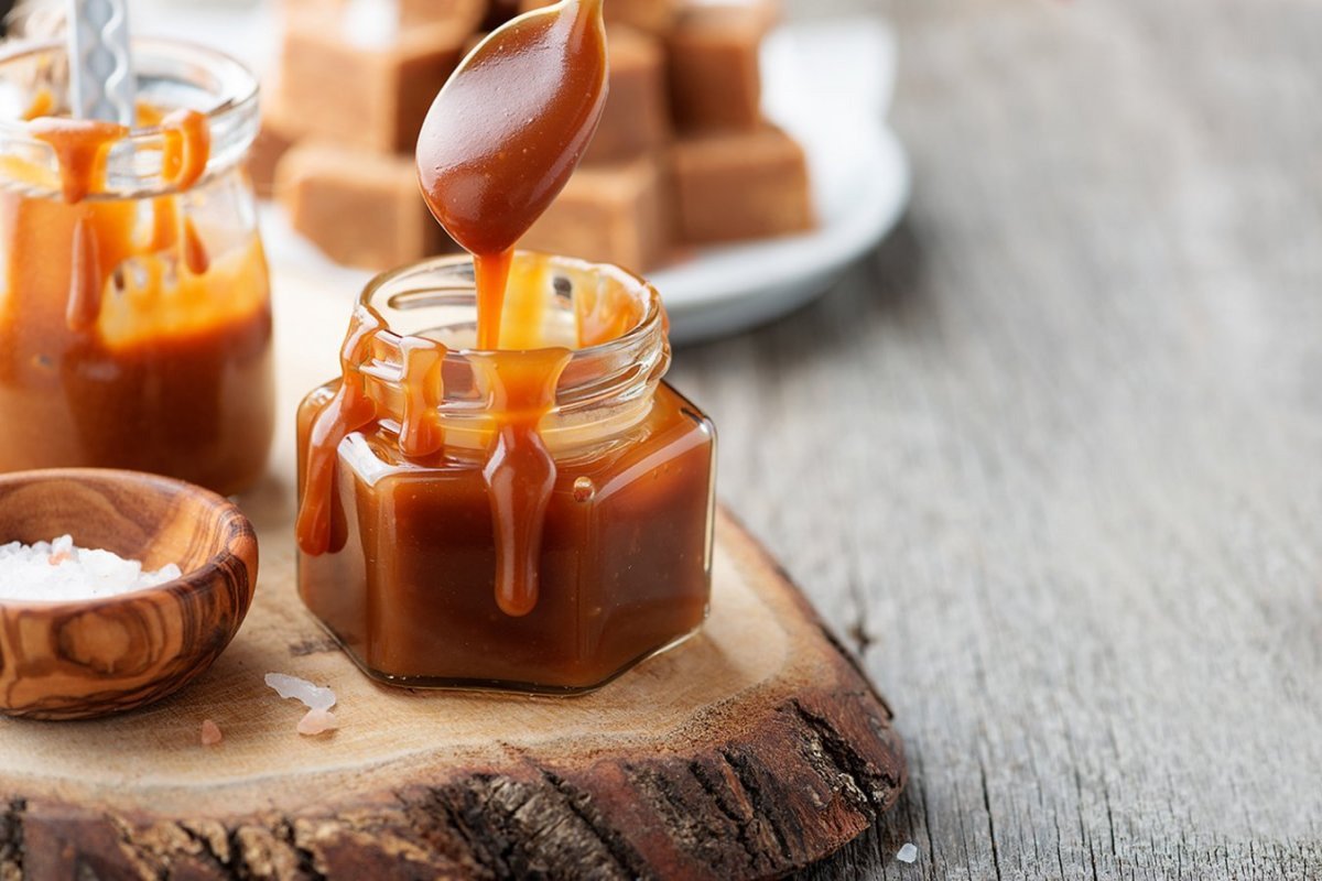 Десерты с карамелью и орехами