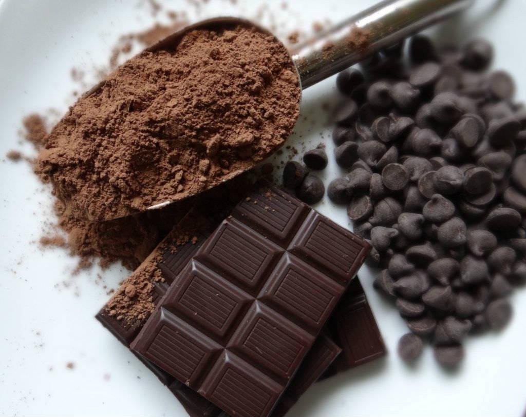 Chocolate pieces