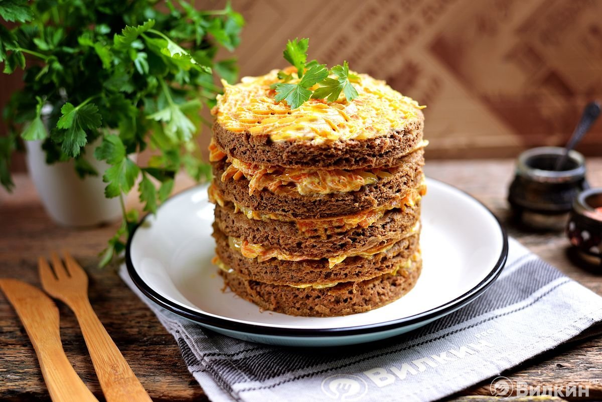 Юлия Высоцкая печеночный торт