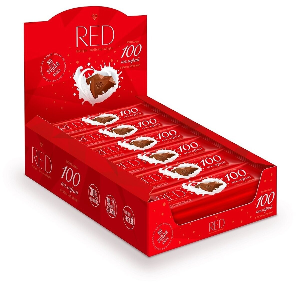 Шоколад Red без сахара
