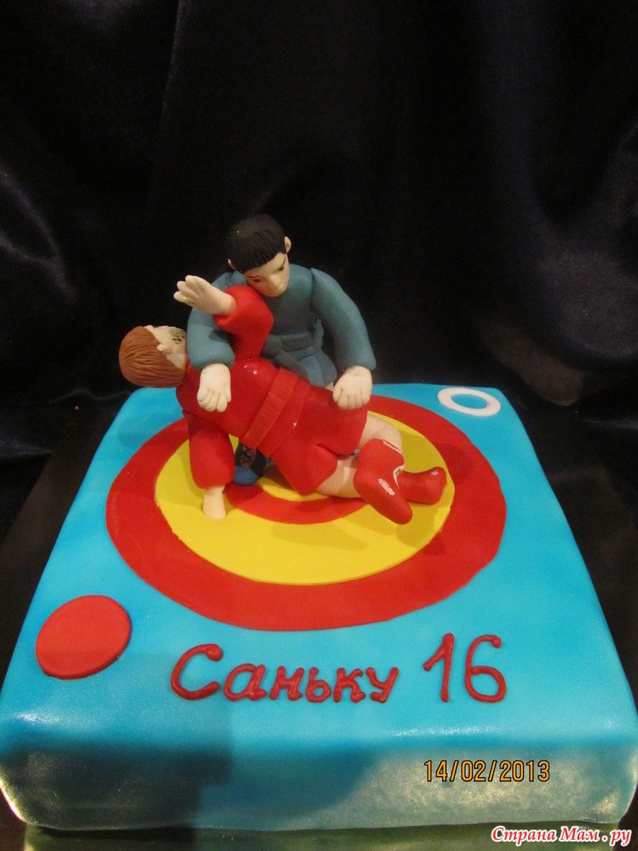 Торт самбо для мальчика 5 лет