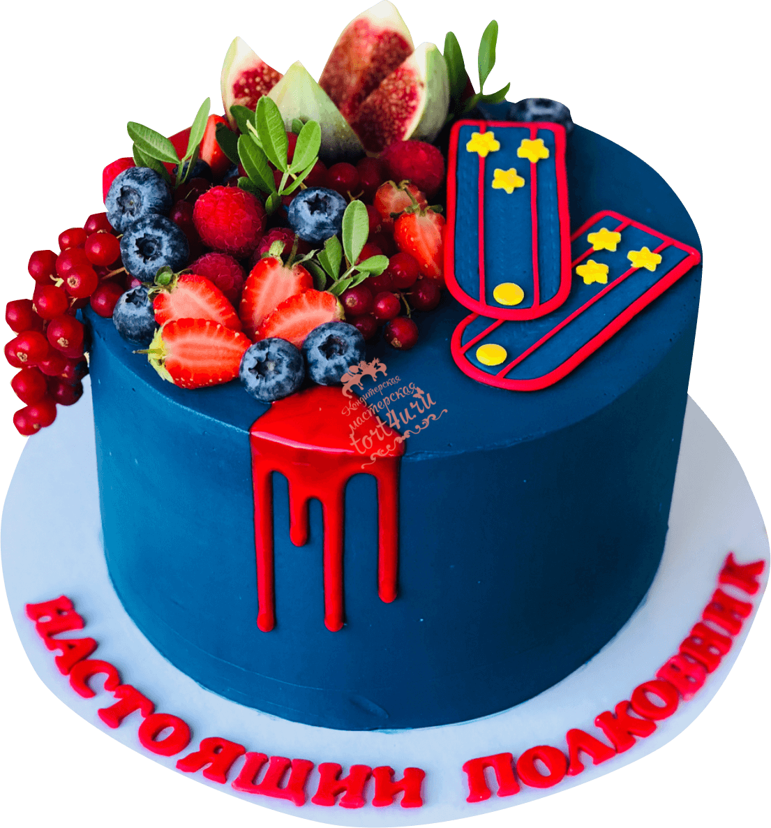 Торт для женщины полицейской