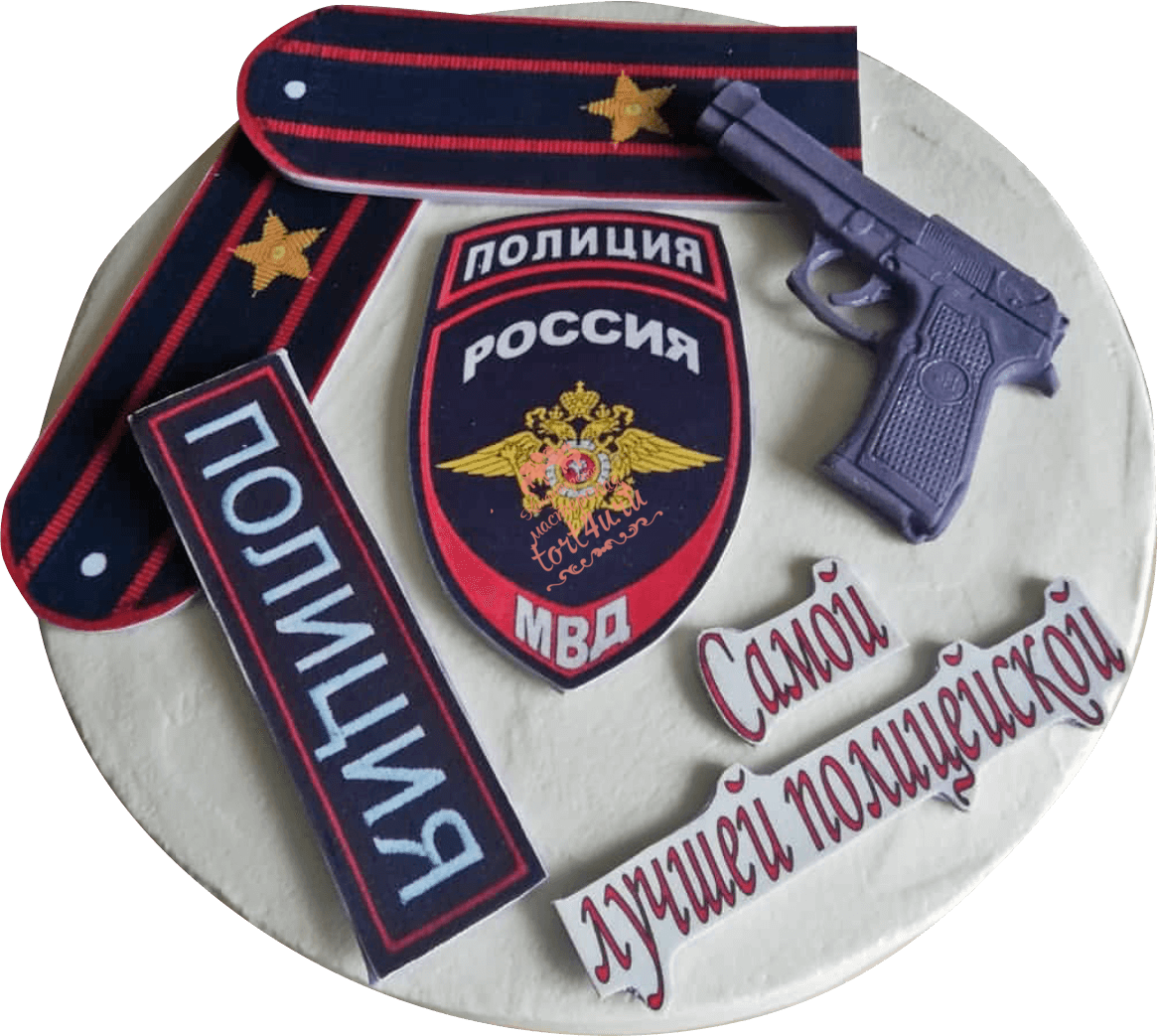 Тортик на день полиции