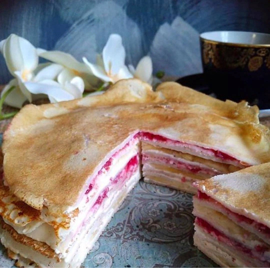 Блинный торт Мирель