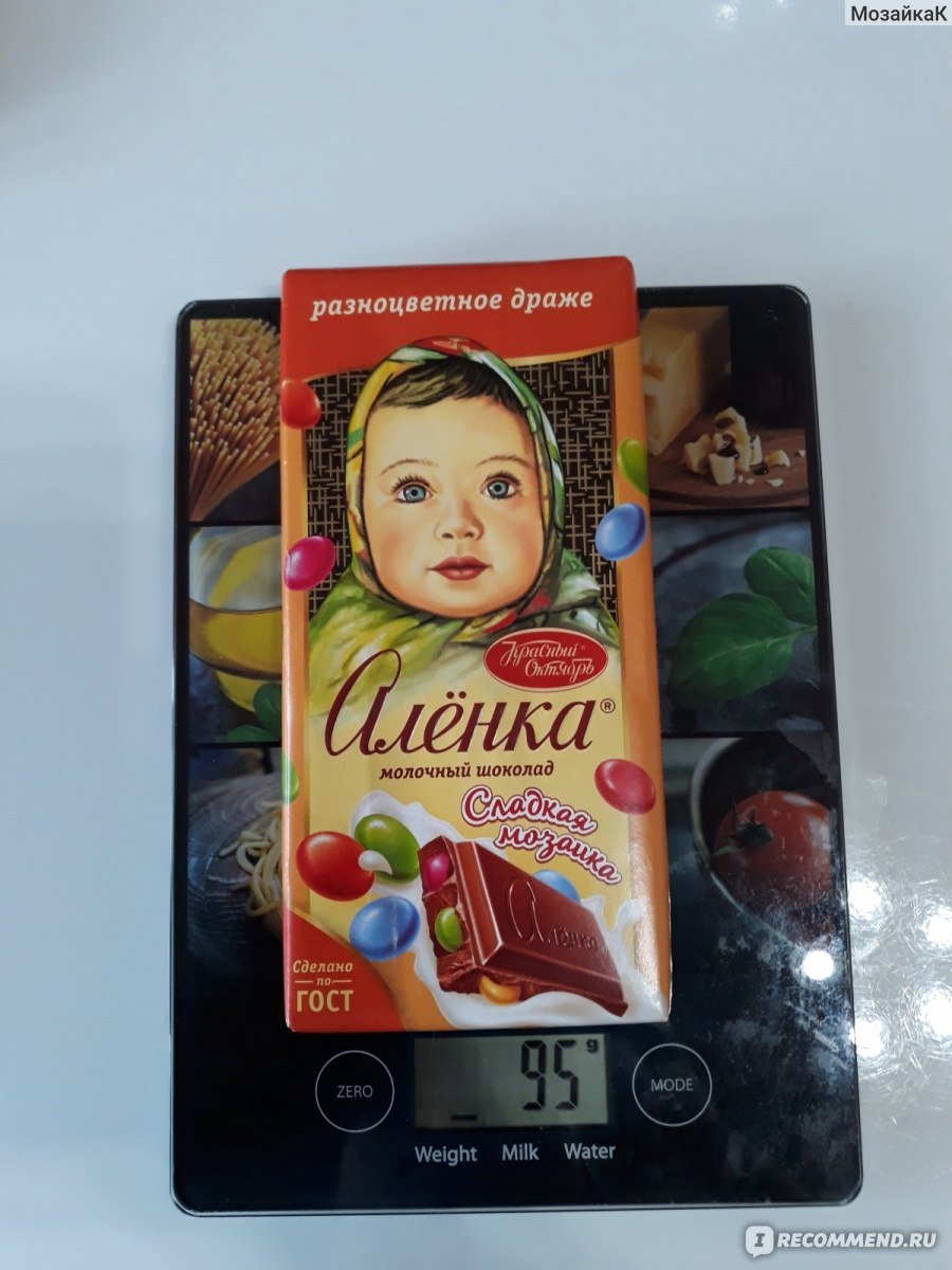Шоколад красный октябрь
