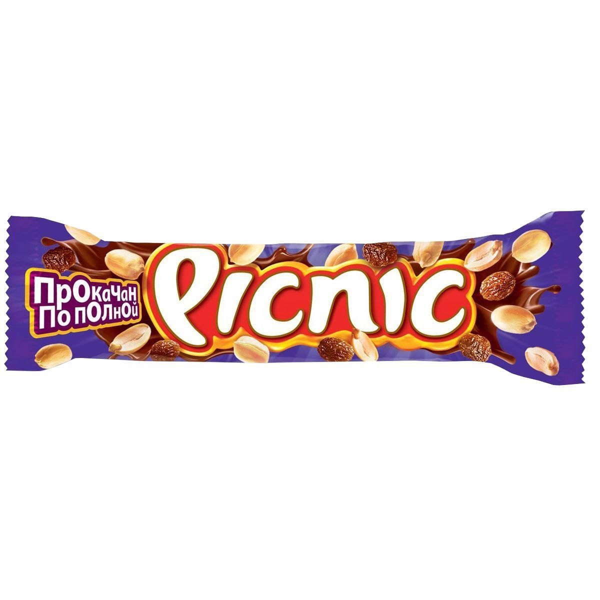 Батончик Picnic с арахисом, 38 г