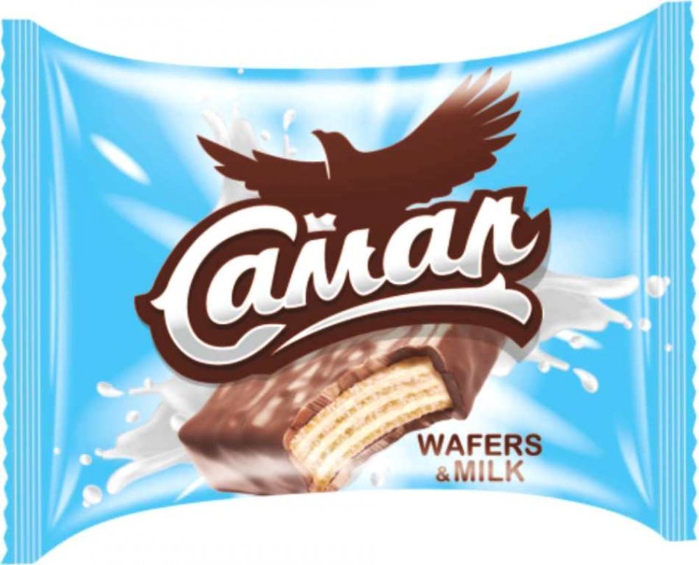 Конфеты Самал Wafers&Milk 0,5 кг