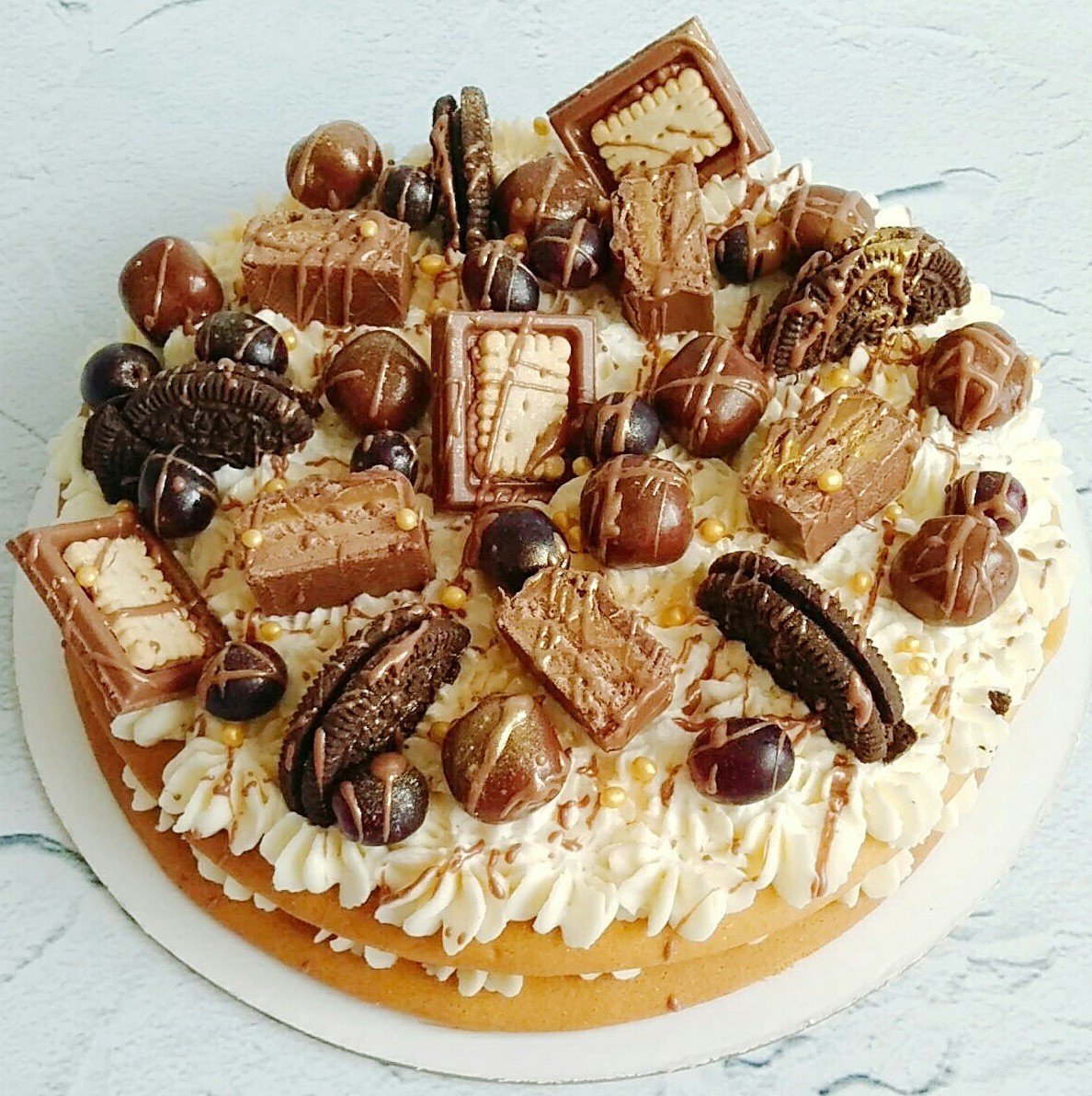 Торт медовик с кремом чиз