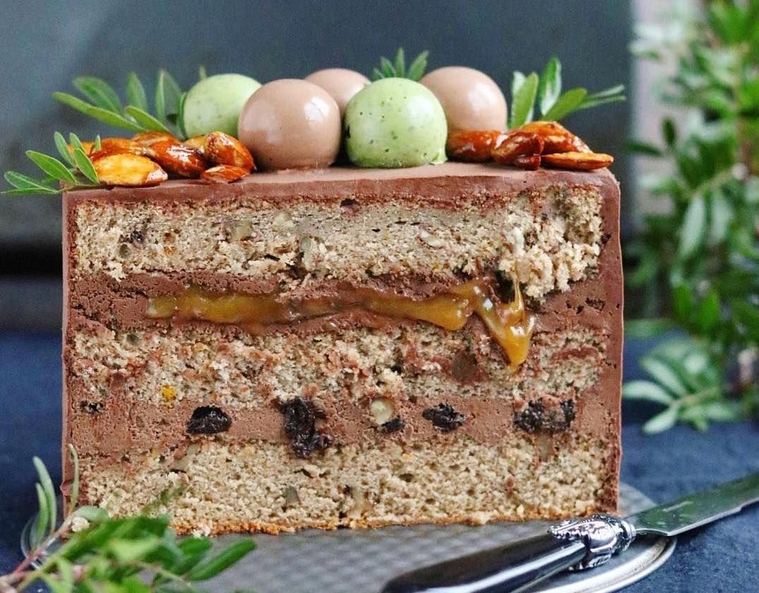 Украшение из апельсина для торта