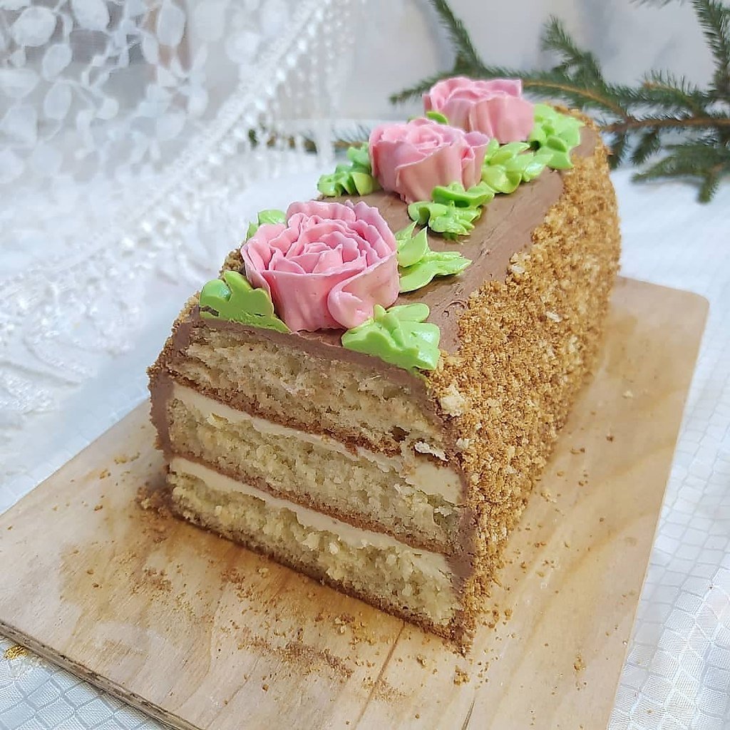 Торт манго маракуйя