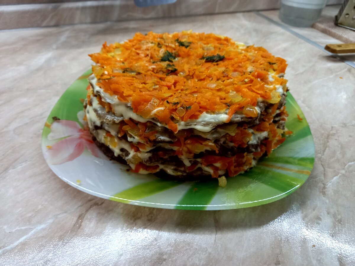 Печеночный торт