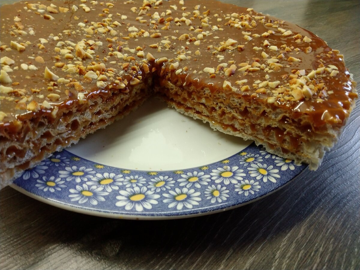 Вафельное пирожное