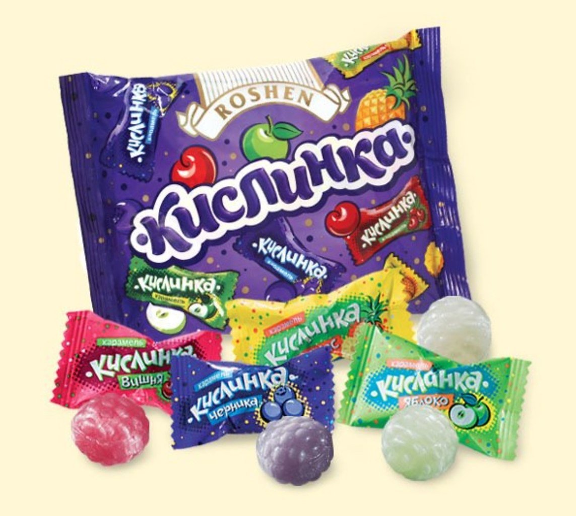 Конфеты Рошен кислинка