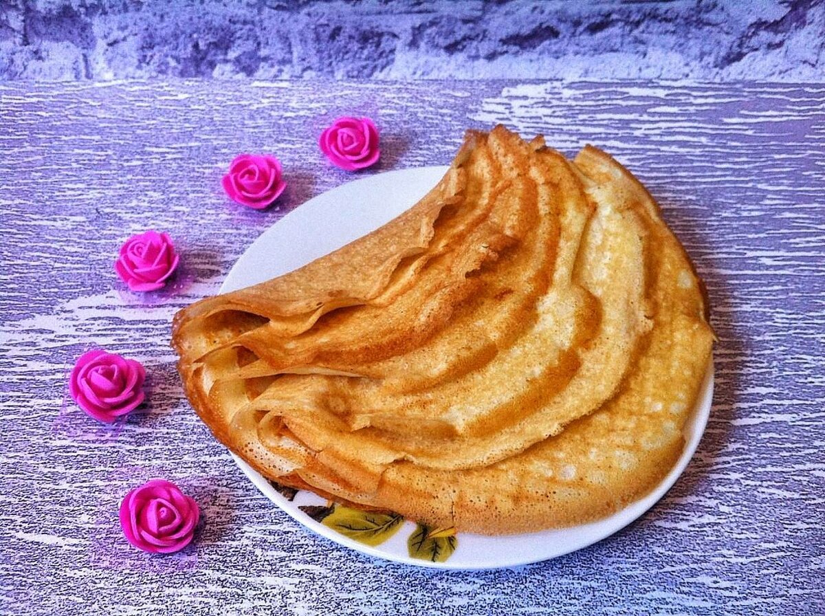 Блины на кислом молоке