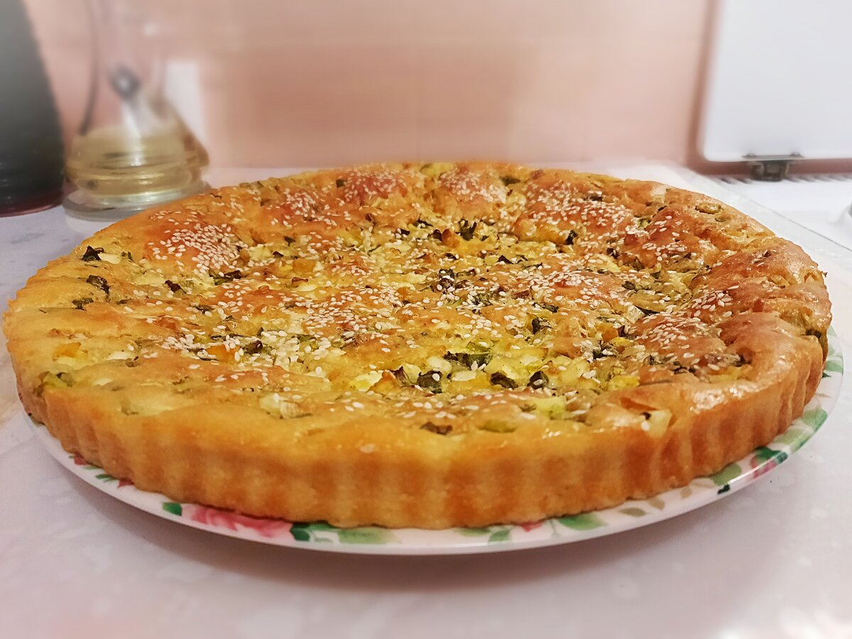 Капустный пирог заливной