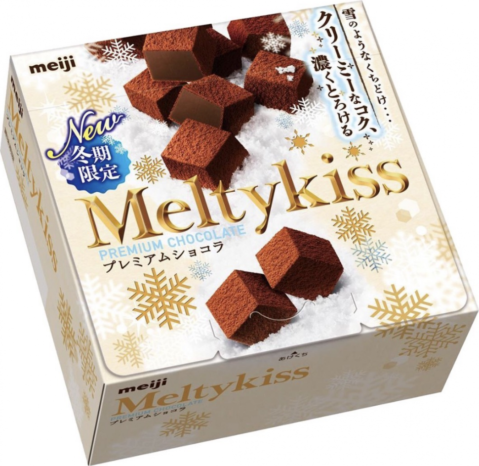 Meiji melty Kiss конфеты