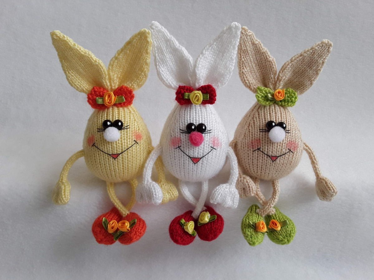Вязаные игрушки Елены Дорш